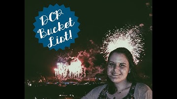 Spring 2017 DCP Bucket List | Vlog #4 | Sarah from Neverland | A DCP Vlog