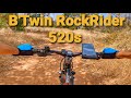 Btwin mtb rockrider 520s  sortie vtt  20072021  gopro  hero 8 black