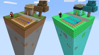 1$ UZAY KULE VS 1000$ UZAY KULE  Minecraft