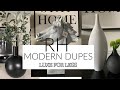 NEW!! SHOP WITH ME!! RESTORATION HARDWARE DUPES| LOOK FOR LESS