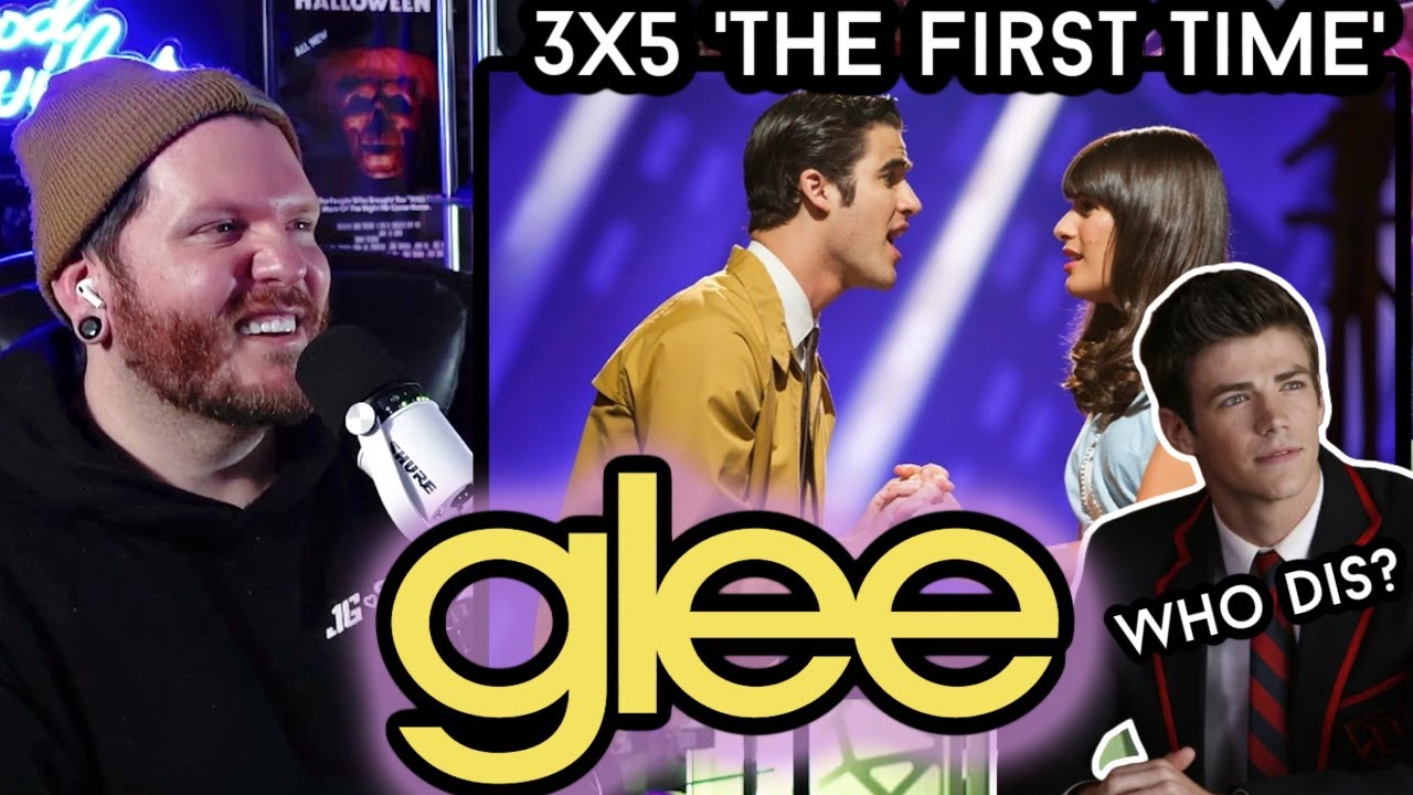Who is this Sebastian guy?! | GLEE 3x5 Reaction 'The First Time'
