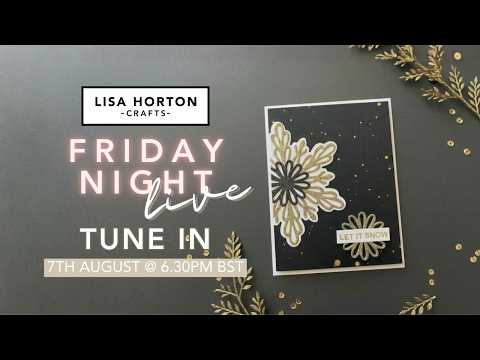 Spellbinders Christmas 2026 GLOBAL LAUNCH!  Friday Night Live 7th August  Members Exclusive