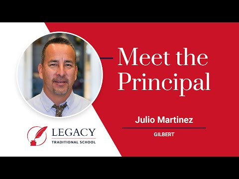 Meet the Principal at Legacy Traditional School - Gilbert