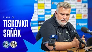 🎙 TISKOVKA | Trenér Jiří Saňák po utkání FORTUNA:LIGY s týmem Hradce Králové