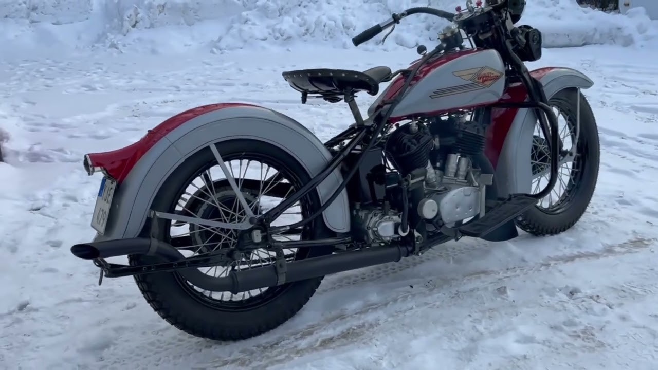 Harley Davidson, 1200cc VD, 1934, USA
