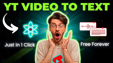 YouTube Video to Text Converter | Transcribe YouTube Video | How to Convert YouTube Videos to Text