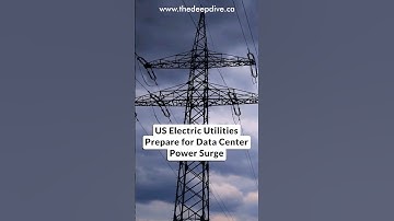 US Electric Utilities Prepare for Data Center Power Surge #energy #electricity #uranium #ai