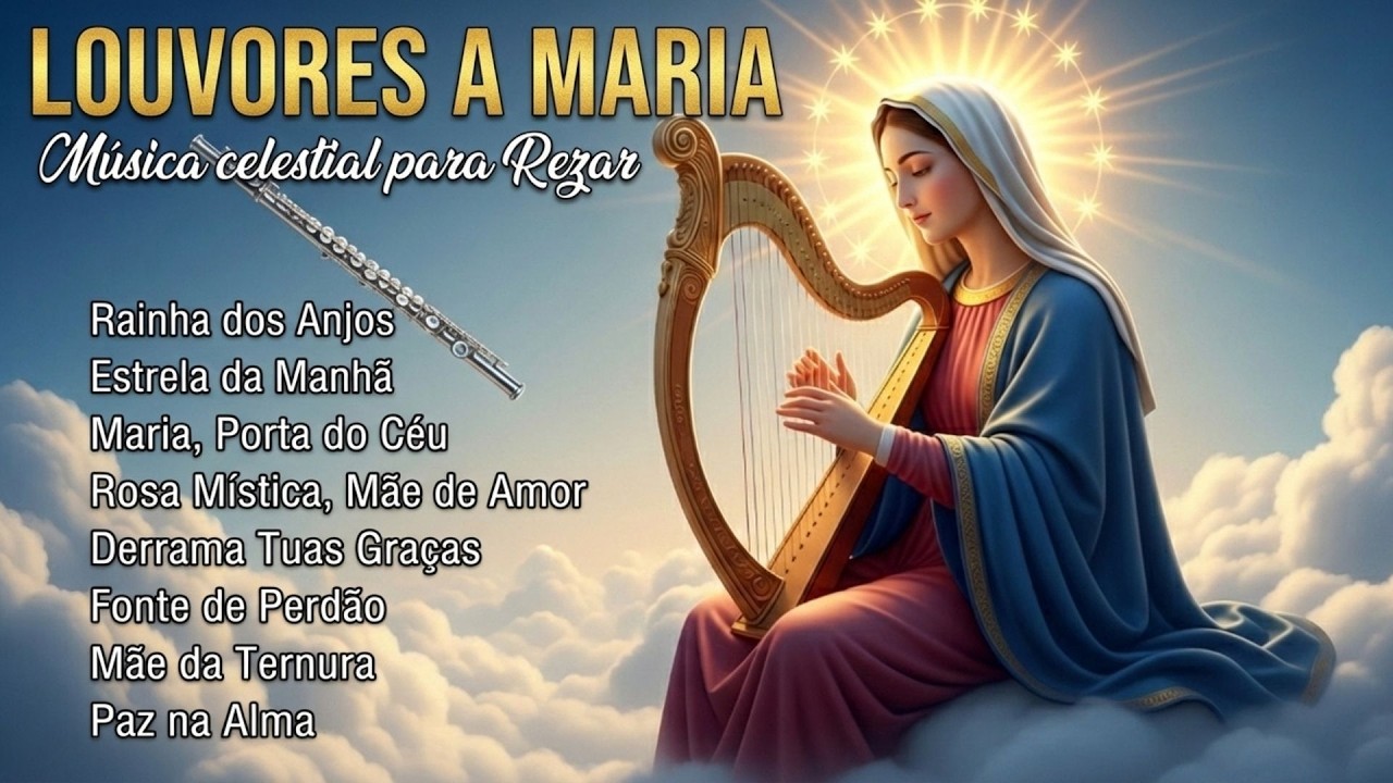 O Canto dos Anjos para Maria: Música Católica de Paz e Luz (Estilo Harpa)