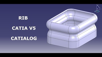 How to Use RIB Command - CATIA V5 - CATIALOG