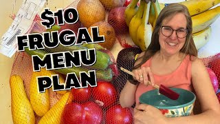 Super LowCost Menu Plan: $10 for 24 Meals