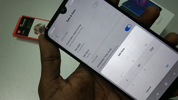 How to change date and time in Redmi 7
