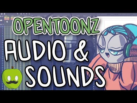 Opentoonz 1.3 - How to Import Audio, Use Sound tools and More!