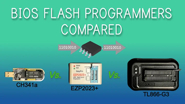 BIOS flash programmers. Which one is right for you?