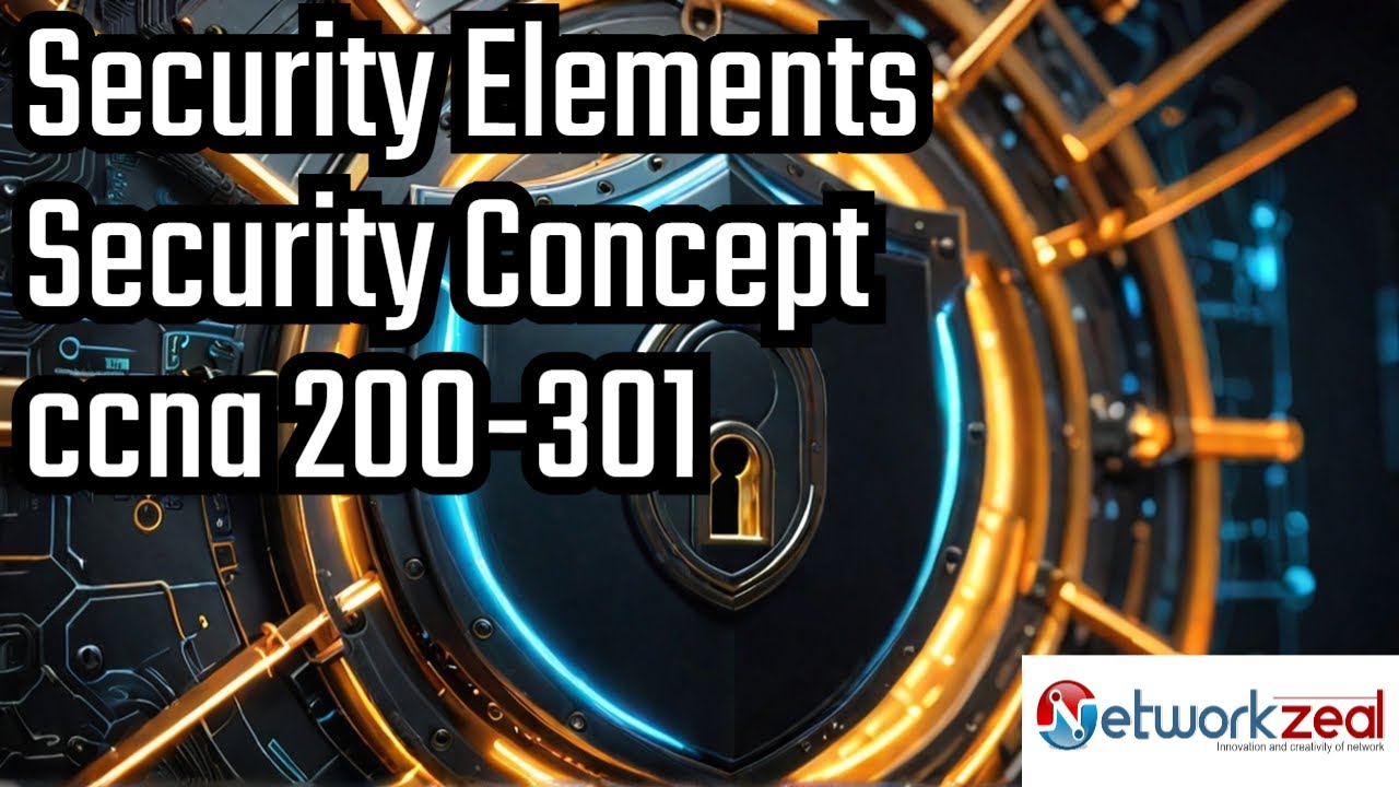 Security concept and Security elements in CCNA | Cyber security - YouTube