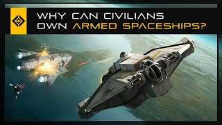 Why Can Civilians Own Armed Spaceships in Sci-Fi?