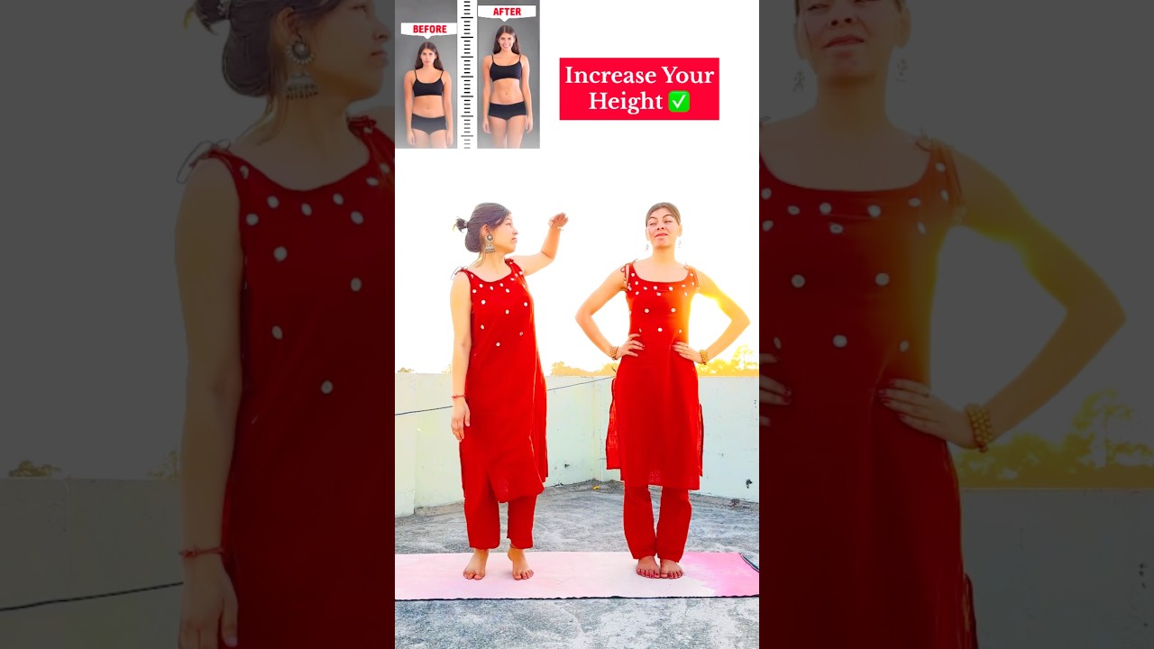 Increase Your Height ✅ #trending #yogaskills #vivia #youtubeshorts #shorts #health #yoga