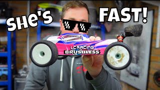 The FASTEST LC Racing I own! 3s Geared Up LC Racing EMB-T