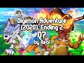 Digimon Adventure (2020) - Ending 2 FULL " Q? " by Reol  (Lyrics Kara)