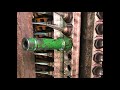 Changing spindles on a JD cotton picker