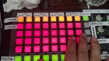MyDmx 3.0 and apc40 midi mapping