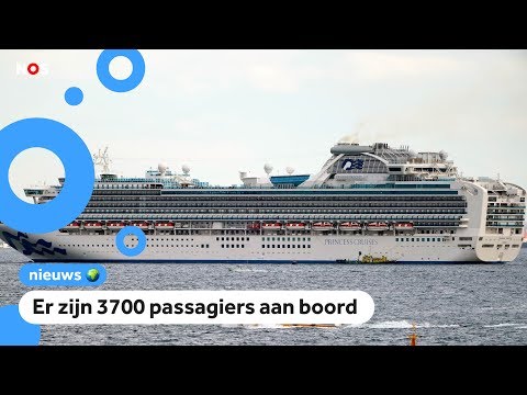 Drie Nederlanders vast op corona-cruiseschip