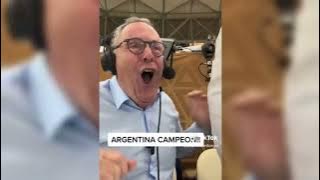 Argentina Commentator Andres Cantor REACTION To Argentina Winning The FIFA WORLD CUP 2022