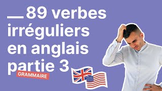 Les 89 Verbes Irréguliers Les Plus Courants en Anglais - Partie 3 screenshot 4