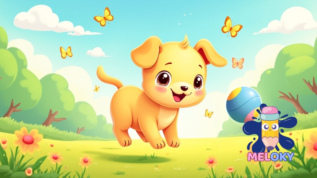 🐾🐶 Música Infantil Divertida | Cachorrinho Brincalhão 🌟 Canções Infantis