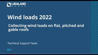 Wind loads in Sapfir 2022. Collecting wind loads on flat, pitched and gable roofs