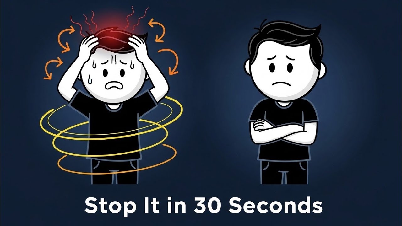 Overthinking Destroys Your Brain — Micro-Habit Fix in 30 Seconds - YouTube