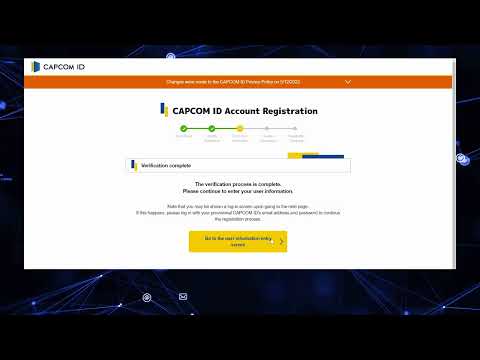 How to Register a CAPCOM ID Account (English Version)