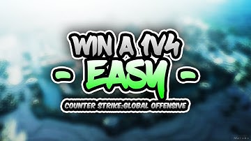 HOW TO CLUTCH A 4v1 EASY | CS:GO Mini Edit ft. Kenpler