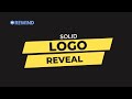 Create solid logo reveal  renderforest  rewind