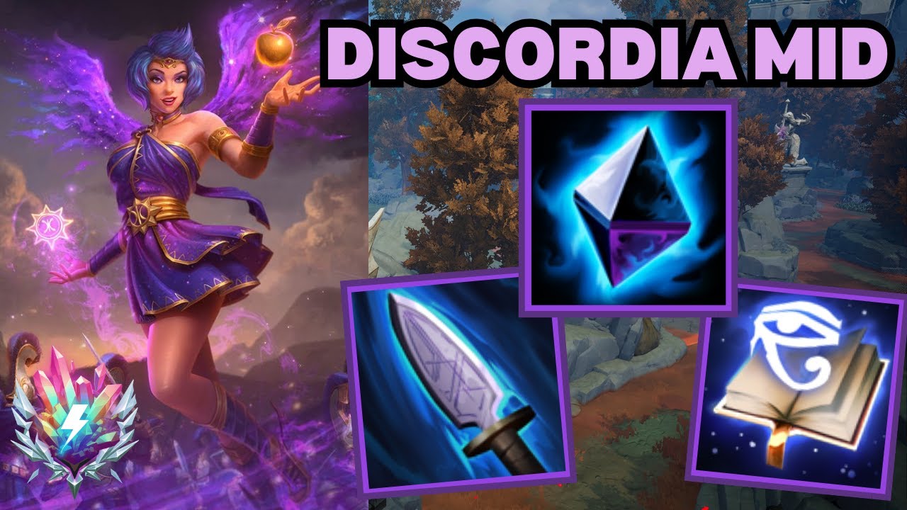 CRAZY COMBOS! - Discordia Deity Mid Smite 2 Gameplay