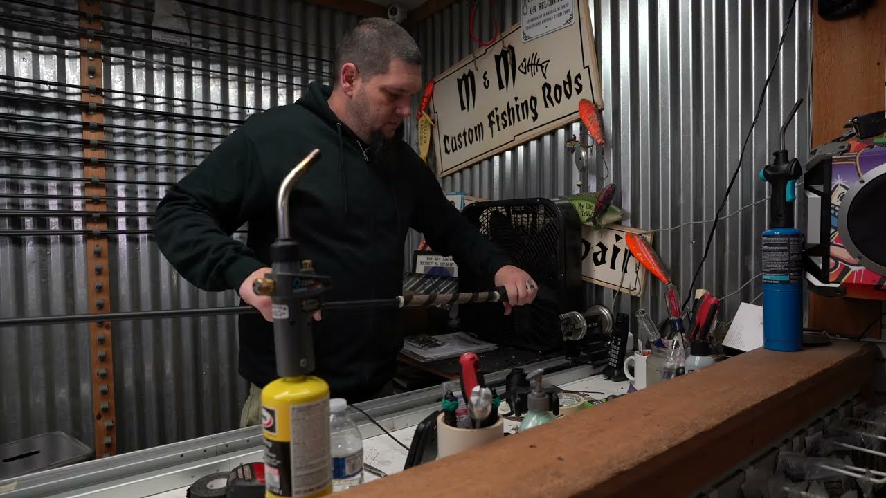 M&M Custom Rods Builds with American Tackle Components