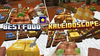 Best Food Addon for Minecraft Bedrock | Kaleidoscope