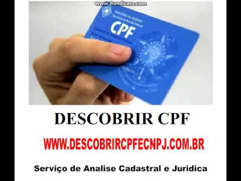 cpf descobrir pessoa