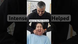 Intense Jaw Pain Helped! Unique TMJ Case Part 3 #chiropractor