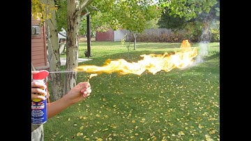 How to Make a Flamethrower at Home