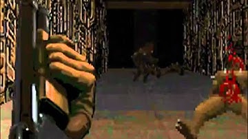 Ultimate Doom: bitebwad.wad E1M3 UV max in 1:38 and UV speed in 0:44