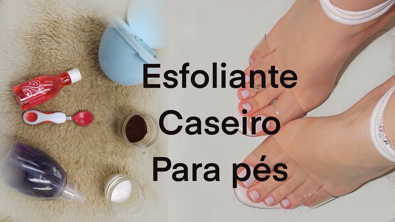 ESFOLIAÇÃO CASEIRA DE CAFÉ PARA OS PÉS | acabe com os pés ressecados! 🦶 ...