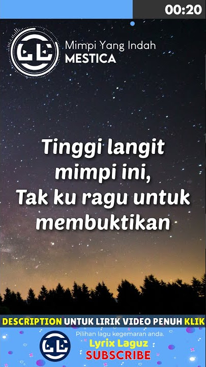 Mestica - Mimpi Yang Indah (Shorts)