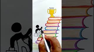 Success drawing|| #swetaart  #shortsfeed #shorts #success Wealth