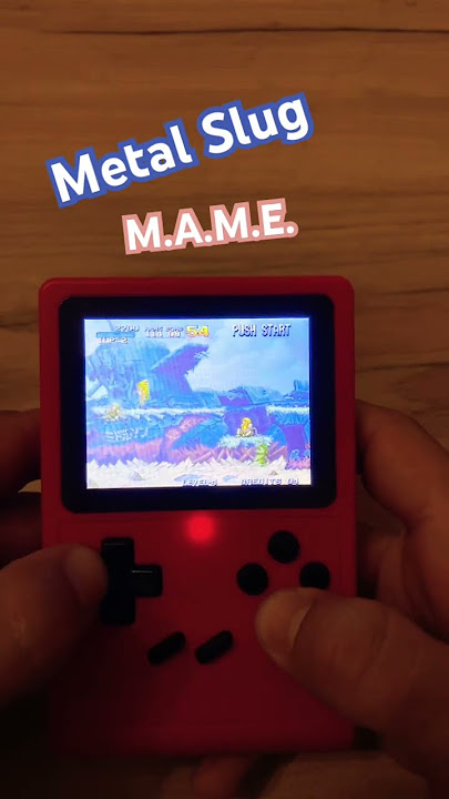 Metal Slug. MAME gameplay(Sup gb 300) #retrogaming #games #mame #handheld #retro #shorts #oldgames