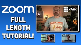 vMix Zoom Tutorial How to add Zoom participants directly in vMix!