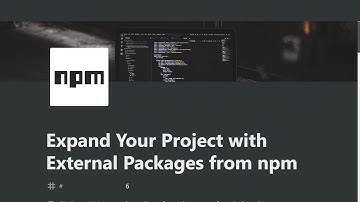 06 - Expand Your Project with External Packages - Managing Packages with npm - freeCodeCamp Tutorial