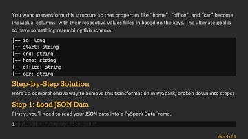 Transforming JSON Arrays into Dynamic Columns with PySpark