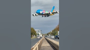 Emirates Destination Dubai Livery Airbus A380 video collection 😍✈️🇦🇪 #emirates #airbus #airport