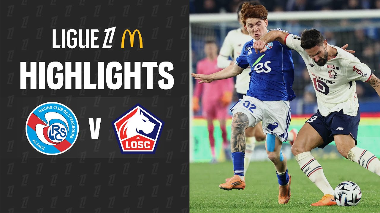 [Highlight] France Ligue 1 : สตราส์บูร์ก vs ลีลล์ (09-11-68)