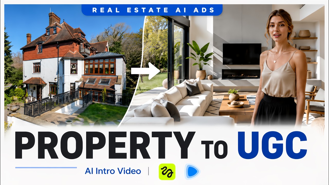 One Property Listing URL → Full Video With a Virtual Real Estate Agent